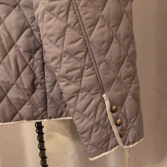 Ashley Stewart gray quilted jacket, size 18/20. - Picture 3 of 3